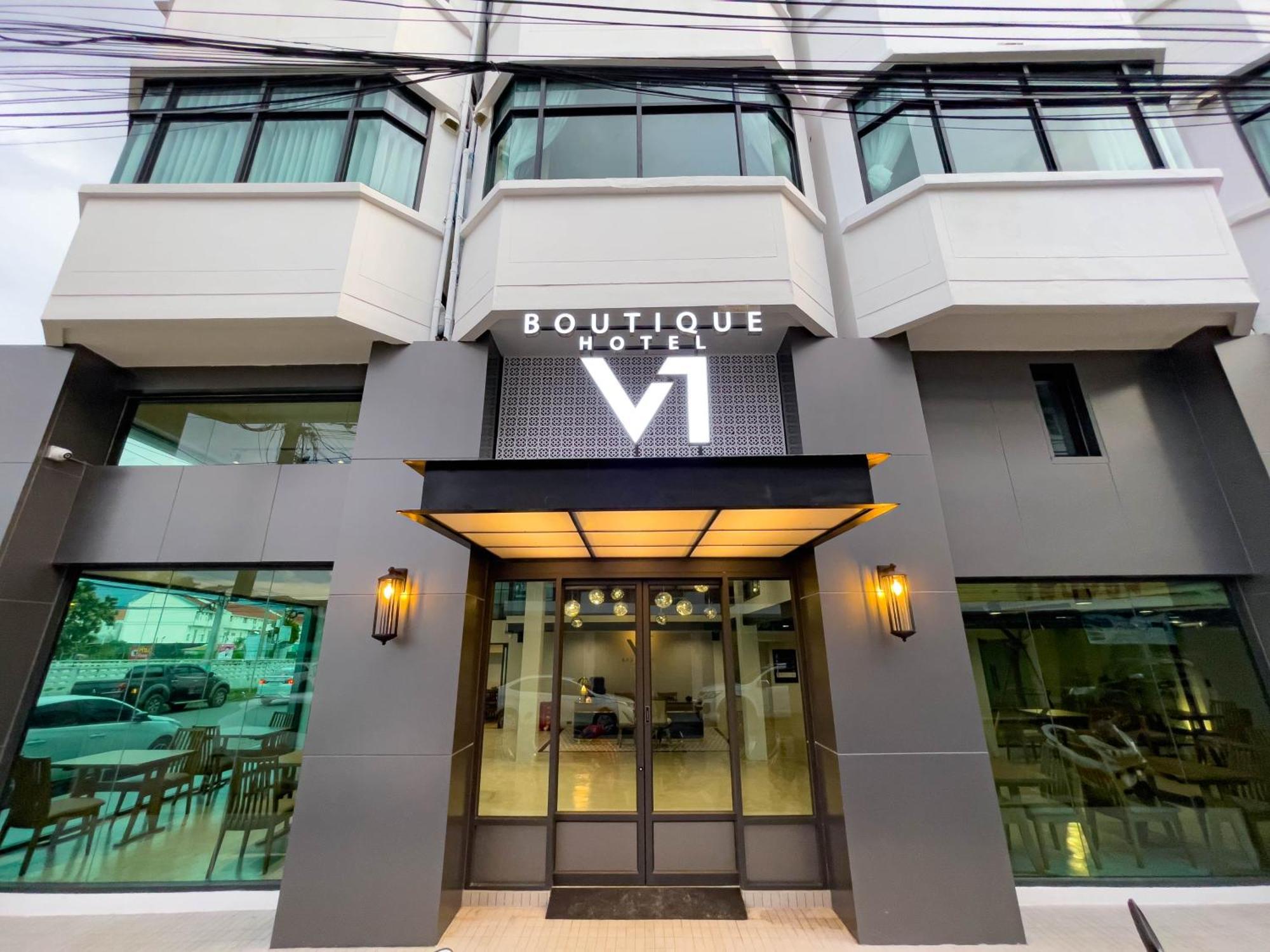 V1 Boutique Hotel Kanchanaburi Exterior foto