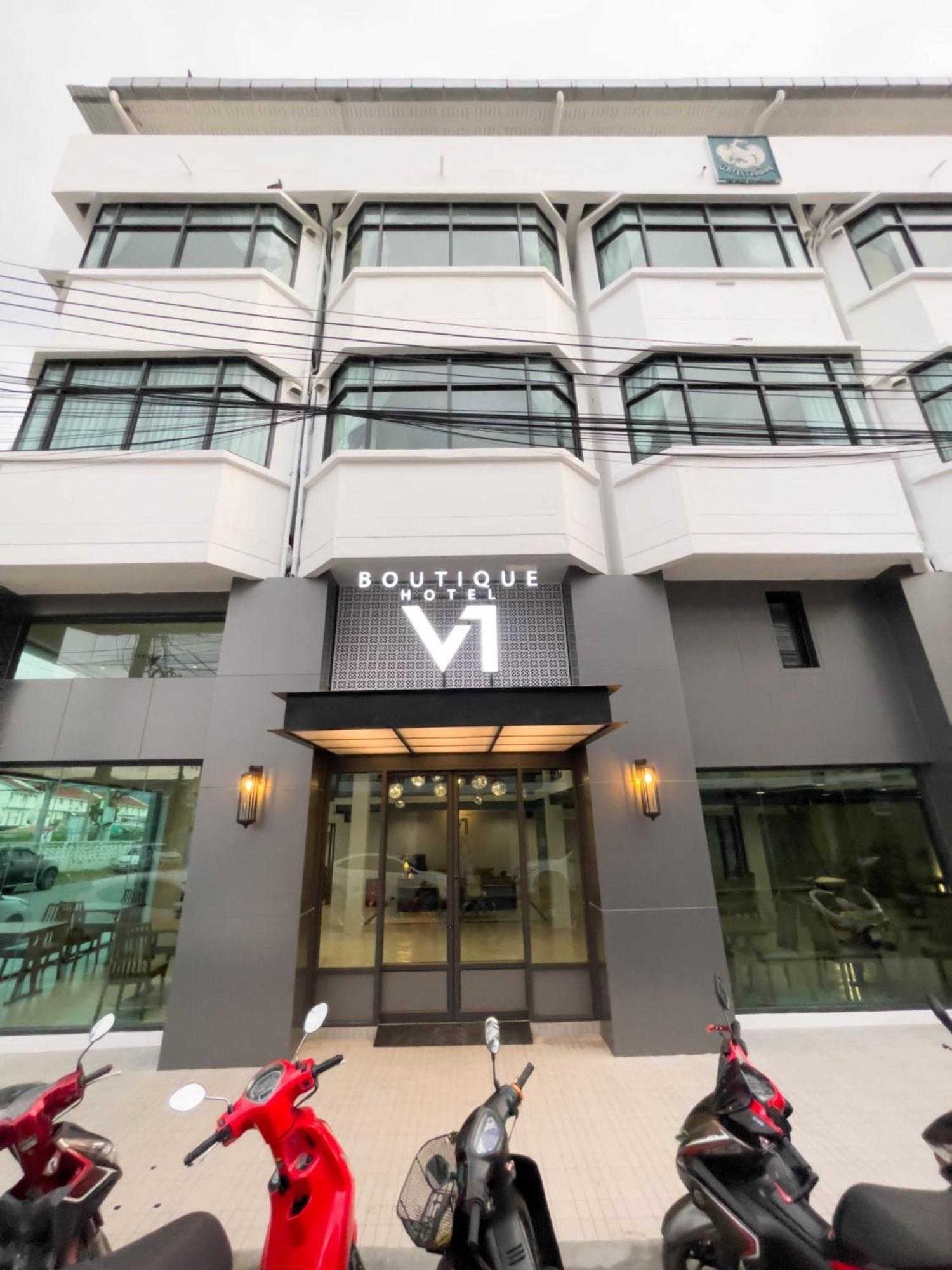 V1 Boutique Hotel Kanchanaburi Exterior foto